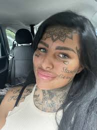 Mum defends her nine face tattoos and only has one big regret about a very  private tat