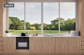 20+ Mẫu cửa sổ lùa (trượt) 4 cánh nhôm kính đẹp, hiện đại