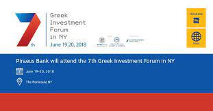 6,029 likes · 44 talking about this · 41 were here. Piraeus Bank On Twitter Piraeus Bank Will Attend The 7th Greek Investment Forum In Ny That Will Take Place In New York On Tuesday June 19 Until Wednesday June 20 2018