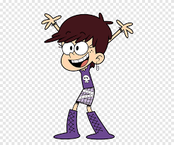 Setiap rabu hanya di www.thehouse.com.my. Luna Loud The Loud House Musim 3 Nickelodeon Luna Loud Ungu Tangan Png Pngegg