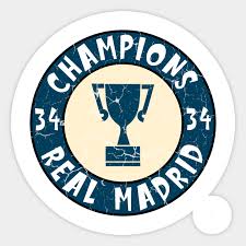 Free vector images, mockups, psds and photos. Real Madrid Champions Real Madrid La Liga Champions 2020 Real Madrid Champions Laliga Sticker Teepublic