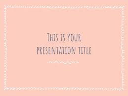 This Free Presentation Template Has A Cute Collection Of Sketchy Borders To Add A Warm Feel Cute Powerpoint Templates Google Slides Themes Powerpoint Templates