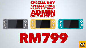 Annie murphy enjoys the *perfect* day with nintendo switch. Dapatkan Pre Order Nintendo Switch Lite Berharga Rm799 Sahaja Gamersantai Com