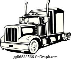 Free Free 209 Semi Truck Silhouette 18 Wheeler Svg Free SVG PNG EPS DXF File