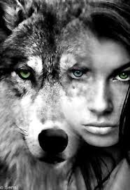 Pin By Bosc Kathy On Peinture In 2020 Wolves And Women Wolf Spirit Wolf Girl