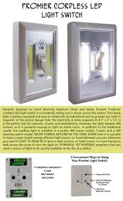 7 Promier Cordless Led Light Switch Dump A Day