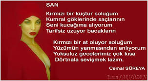 San Kirmizi Bir Kustur Solugum Kumral Goklerinde Saclarinin Seni Kucagima Aliyorum Tarifsiz Uzuyor Bacaklarin Kirmizi Bir At Oluyor So Gece Bacaklar Kus