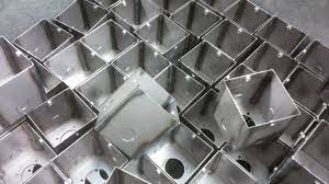 Sheet Metal Boxes Manufactured From Mild Steel With Seam Welded Joints Www Vandf Co Uk Sheet Metal Work Metal Working Sheet Metal