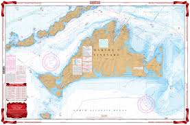 Marthas Vineyard And Nantucket Nautical Map Chart