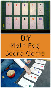 Diy Math Peg Board Game Child Led Life Montessori Math Activities Math Games For Kids Preschool Math Games
