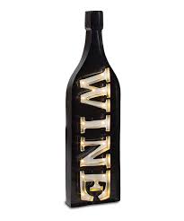 These marquee letter light can be used in all kind of occasions. Wine Led Bottle Sign Zulily Wine Signs Lighted Wine Bottles Bottle Signs