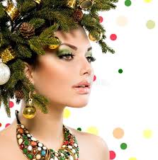 639,414 Christmas Woman Foto stock