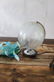 Upcycling Vintage Globus Lampe Doitbutdoitnow Globus Lampe Vintage Globus Globus