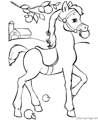 And it is not just all about fun, coloring is also about learning. Coloring Easy Horse Drawing For Kids Novocom Top