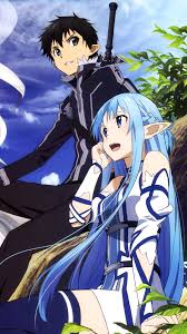 Asuna was raised in a less than stable environment. Sword Art Online 2 Kirito Asuna Lost Song Season 2 1080x1920 Wallpaper Teahub Io