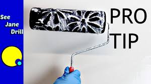 Roll the covered paint roller in the compound mixture. How To Create A Perfect Poinsettia Texture And Knockdown Youtube