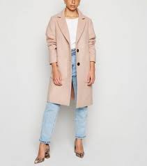 This revere coat features a beautiful printed lining, with herringbone tape and a seaming detail on the waist. Petite Pink Revere Collar Longline Coat New Look Compare Union Square Aberdeen Shopping Centre