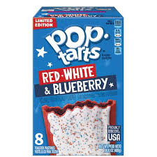 news red white blueberry pop tarts