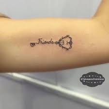 Such A Super Cute And Simple Friendship Tat Friend Tattoos Bff Tattoos Friendship Tattoos