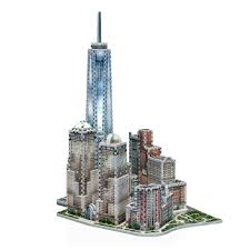 3d puzzle new york city. World Trade Wrebbit 3d Puzzle
