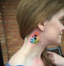 What does a diamond tattoo behind ear mean? 85 Inspiring Semicolon Tattoo Ideas That You Will Love