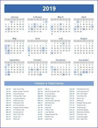 Printing tips for 2021 calendar. Printable Calendar 2019 Excel Holiday Calendar Printable Calendar Template Calendar 2019 Template