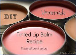diy tinted lip balm recipes for 3