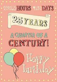 Happy 25th Birthday Wishes Quotes Messages Status Images The Birthday Wishes