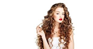 Gambar contoh gaya rambut panjang perempuan diikat. 9 Model Potongan Rambut Keriting Mengembang Galadiva Com
