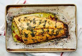 Roasted Dill Salmon Recipe Nyt Cooking