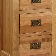 • four drawers • crafted from high quality carefully chosen oak • contemporary and modern range • finished in a clear matt lacquer. Vancouver Oak 4 Drawer Tall Chest Only Oak Furniture