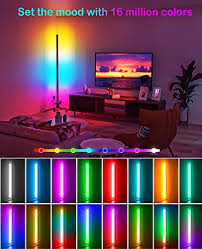 Multiple colors and scene modes for you. Dream Color Led Corner Floor Lamp Zanwuz Bluetooth App And Remote Control Music Sync Rgb Corner Floor Lamp For Living Room Bedroom Gaming Room Lights Modern Home Decoration Pricepulse