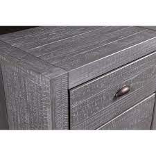 A bedside cabinet resembles a bedside table, but with drawers or a small cupboard door. Montauk Solid Wood 2 Drawer Nightstand On Sale Overstock 20603190