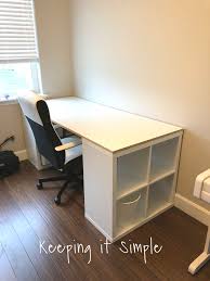 Bei den neuen abgerundeten kanten denken wir vor allem an wilde kleine racker. Diy Ikea Kallax Desk Novocom Top