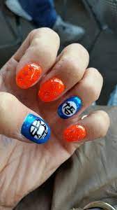 Vegeta and the saiyan people never migrated to other planets nor were they annexed by freeza. Dragonball Z Nails Nails Acrylic Nails Nail Art