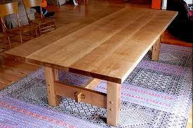 Keep in mind that there are two varieties of oak used for woodworking: White Oak Dining Table Offerman Woodshop