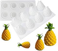 joyeee silikon backform kuchenform fur muffins brownies schokolade gelee kuchen pudding seife cupcake 3d pine cone ananas silikonform fur burts baking