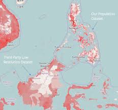 If you want to show data distributon per geographical area, density maps (or heat maps) are a great way to achieve this. Facebook S Ai Team Maps The Whole Population Of Africa Techcrunch