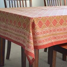 Use them on square for an even drop or on rounds for a chic geometric look. Block Print Tablecloth 60 X 60 Jaipur Palace Fair Trade Winds