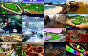This course is based off of the ghost valleys from super mario kart. I Put All Of The Mario Kart 64 Tracks Together For No Reason At All Mario