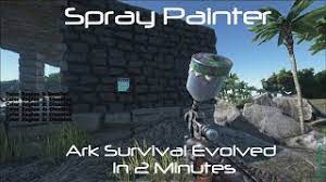 Spray Painter Wiki Oficial Ark Survival Evolved