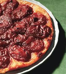 Tomato Tarte Tatin Recipe Bonappetit Com Tomato Tarte Tatin Tarte Tatin Recipe Tarte Tatin