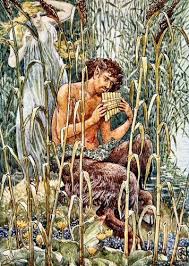 Pan Mythologie Walter Crane Art Green Man