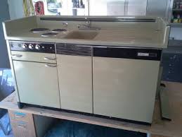 dwyer vintage kitchenette stove, sink
