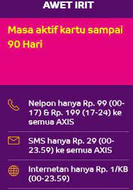 Check spelling or type a new query. Tarif Dan Cara Paket Awet Irit Axis Terbaru 2016 Cara Paket Kuota 2018
