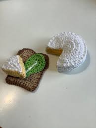 Camembert Nourriture En Crochet Coudre Des Jouets Tricot Et Crochet