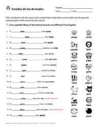 Recommended ipa fonts available on various. Spanish Alphabet Pronunciation With Animal Sounds Worksheet Tpt