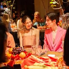 Best madison monroe dinner from 17 best images about period plates on pinterest. Neuehouse Dining In Color Coral Bloom With Jen Monroe And Wes Gordon