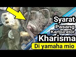 Yamaha mio bisa pake karburator vega r ilmu bengkel chanel. Pasang Karburator Kharisma Di Mio Obat Karburator Mio Eror Youtube