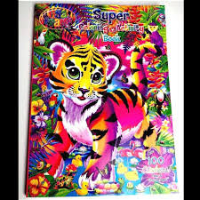 Lisa frank tiger coloring pages. Lisa Frank Other Lisa Frank Super Coloring Book Poshmark